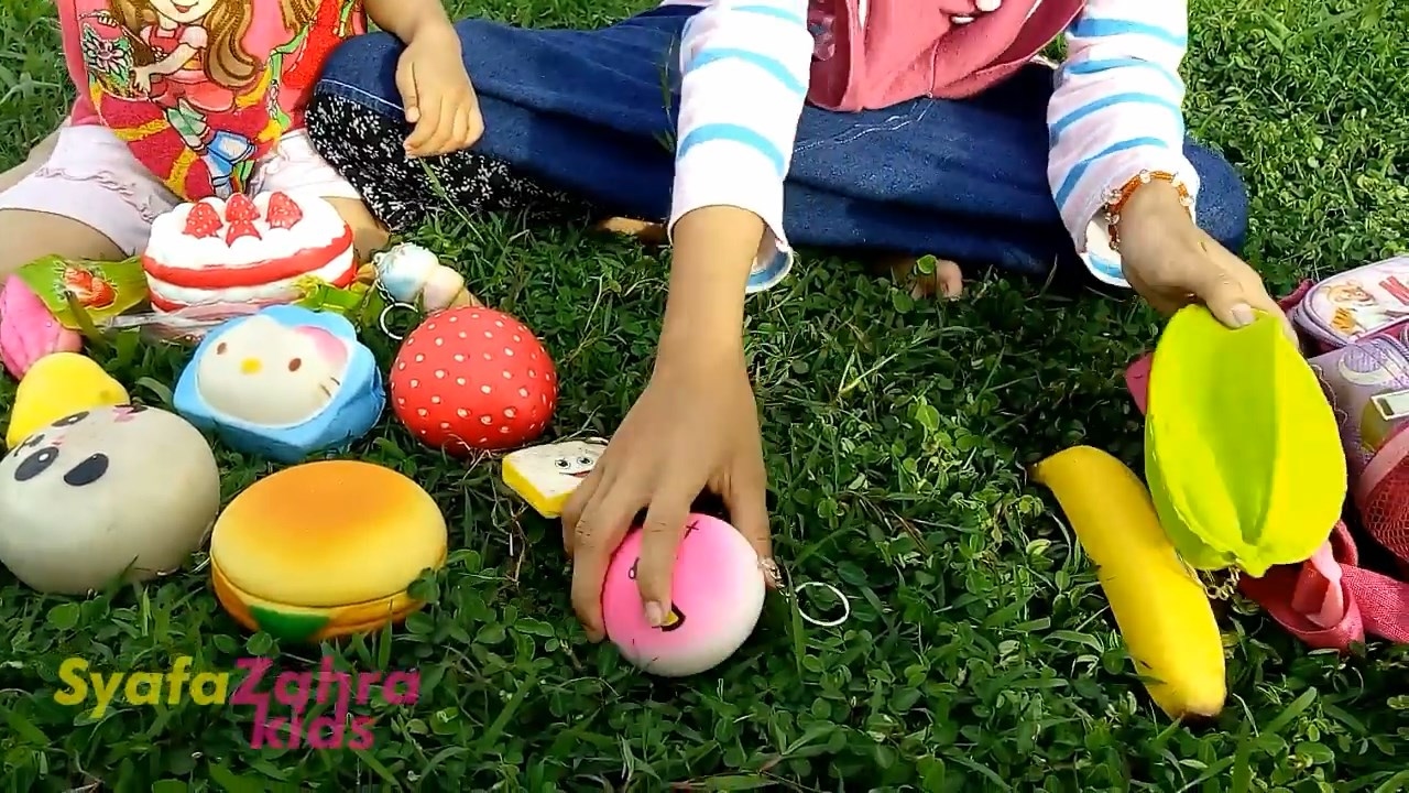 squishy collection - Koleksi squishy syafa zahra kids (Part 1)