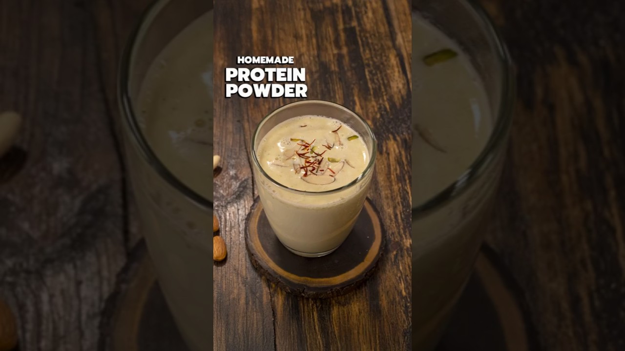 Protein Powder | Natural & Healthy Protein Mix at Home | 100% Natural Ingredients #shorts