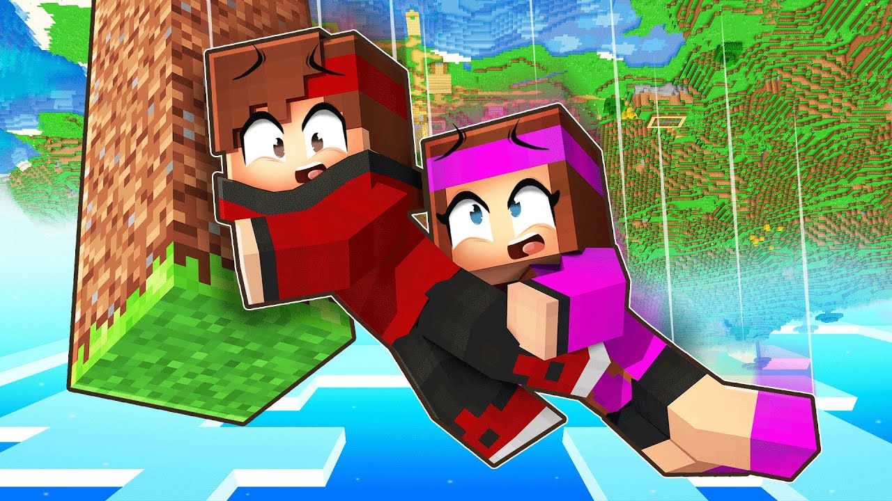 Minecraft MAIS le monde est INVERSÉ !