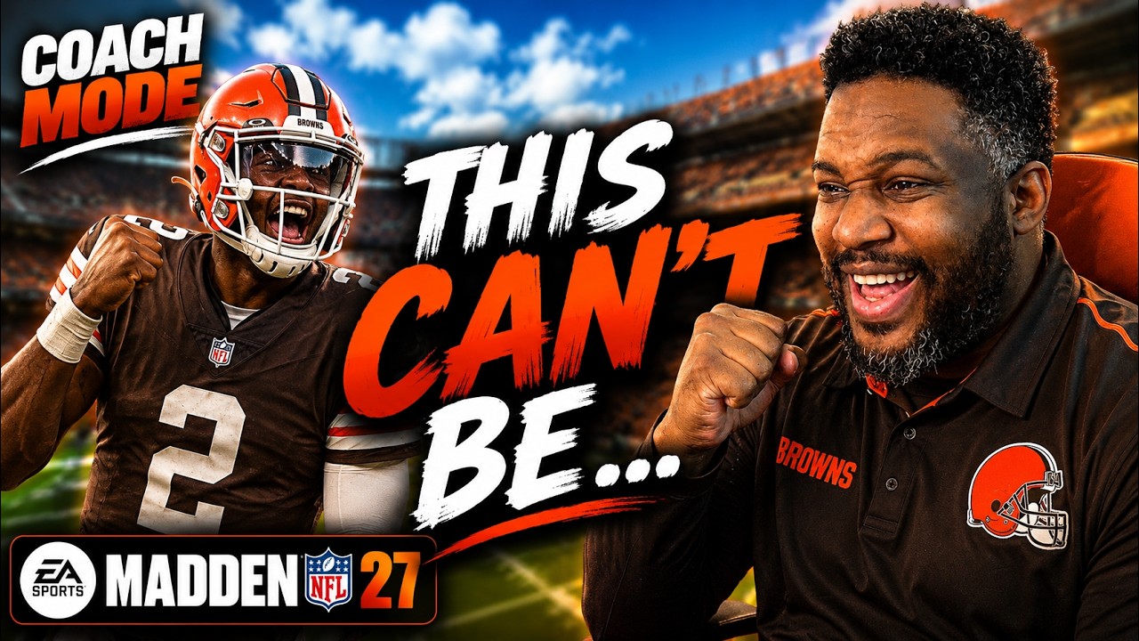 🔴 Coach Mode: SUPER BOWL?! Are the Browns Actually This Good?
