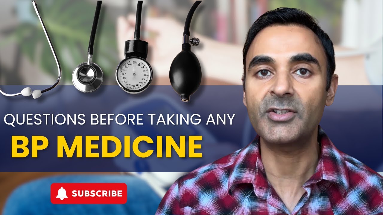 BEFORE YOU start any BLOOD PRESSURE pill: Ask these 3 QUESTIONS