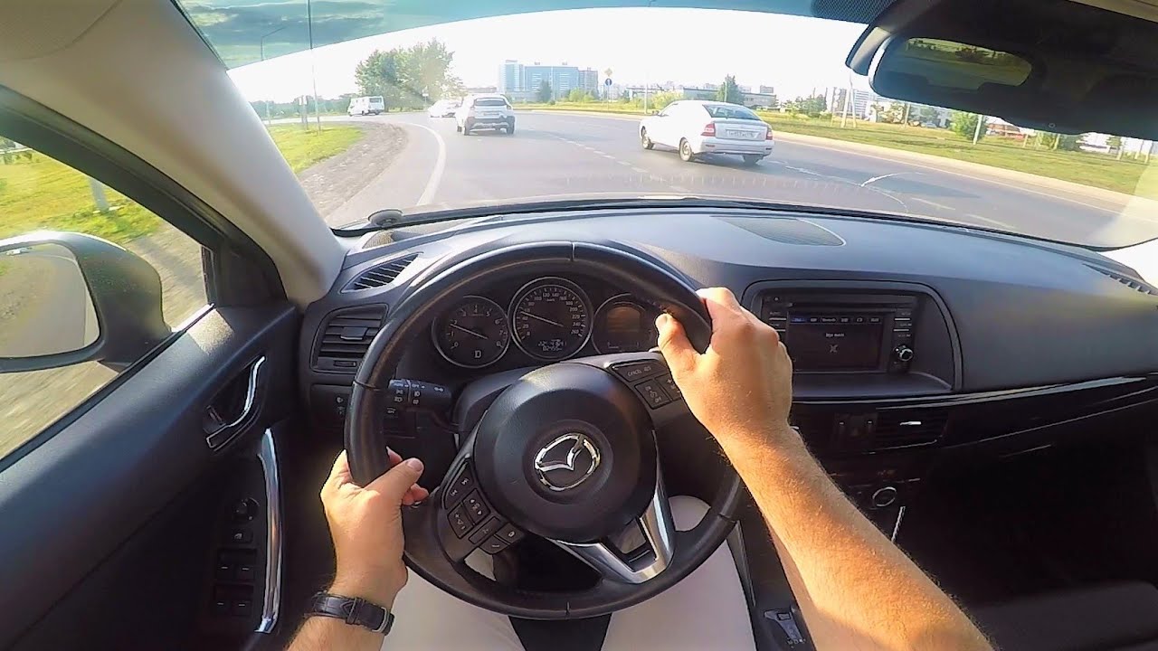 2014 MAZDA CX5 - POV Test Drive, acceleration 0-100 km/h