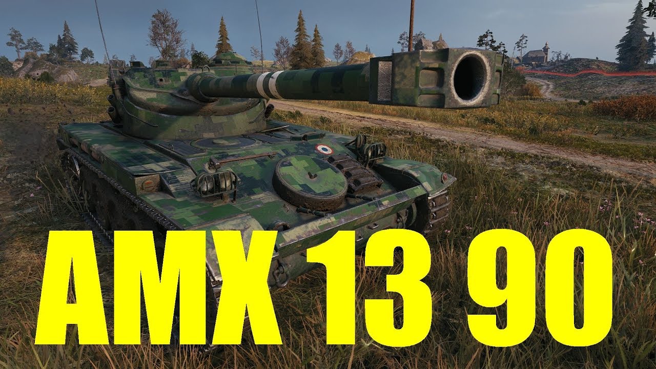 【WoT：AMX 13 90】ゆっくり実況でおくる戦車戦Part633 byアラモンド
