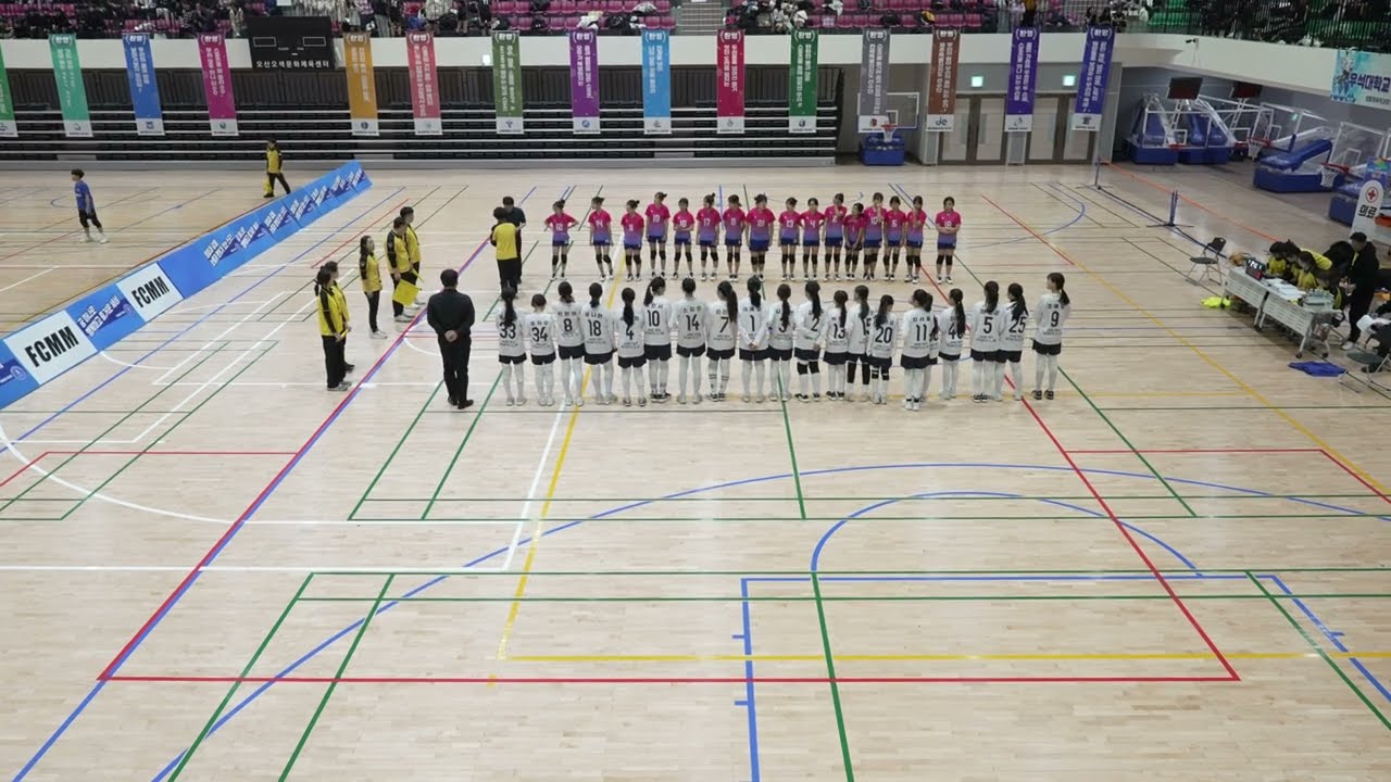 2024 제17회 전국학교스포츠클럽 축전 여자피구 예선(인천장서초 vs 울산명정초)