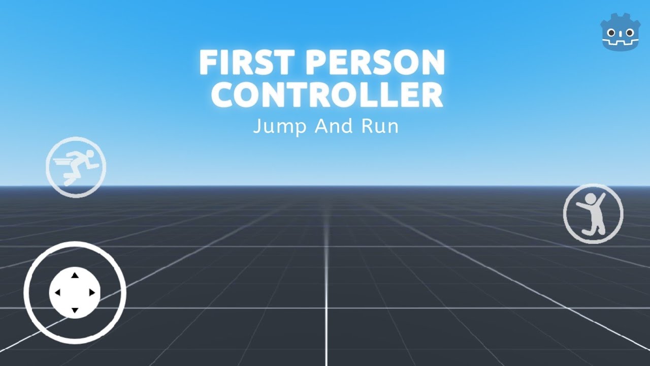 Godot First Person Controller For Android | How to Make First Person Game on Android | Godot Mobile