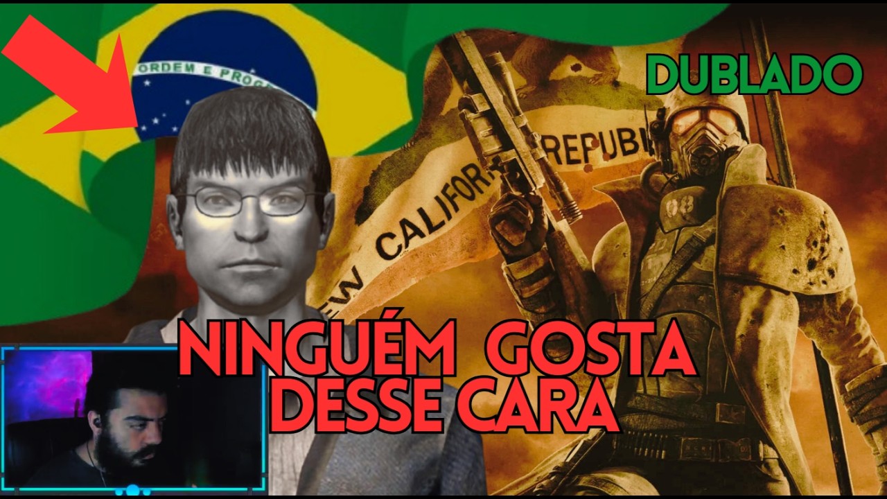Zerando Fallout New Vegas DUBLADO - PT1 - Chegando em NIPTON