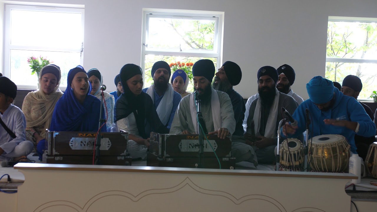 4K - AKJ Birmingham July Smagam 2019 - Wednesday Evening - Bhai Hardeep Singh