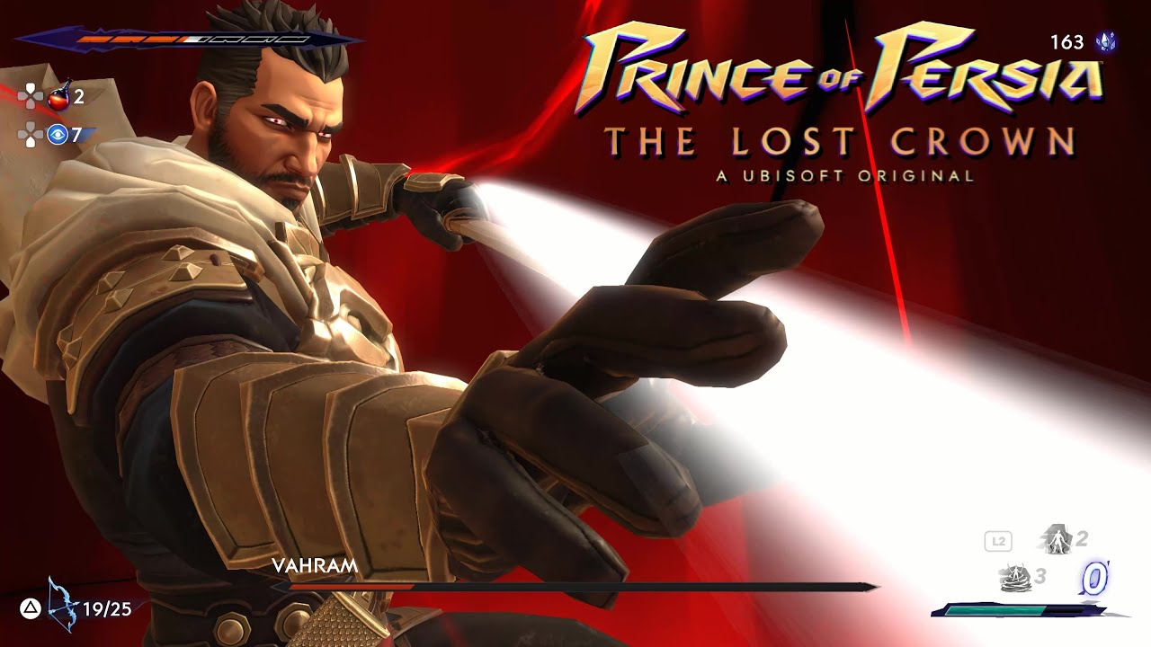 COMMENT BATTRE VAHRAM BOSS FIGHT - RETOUR DANS LE PASS&Eacute; - PRINCE OF PERSIA THE LOST CROWN