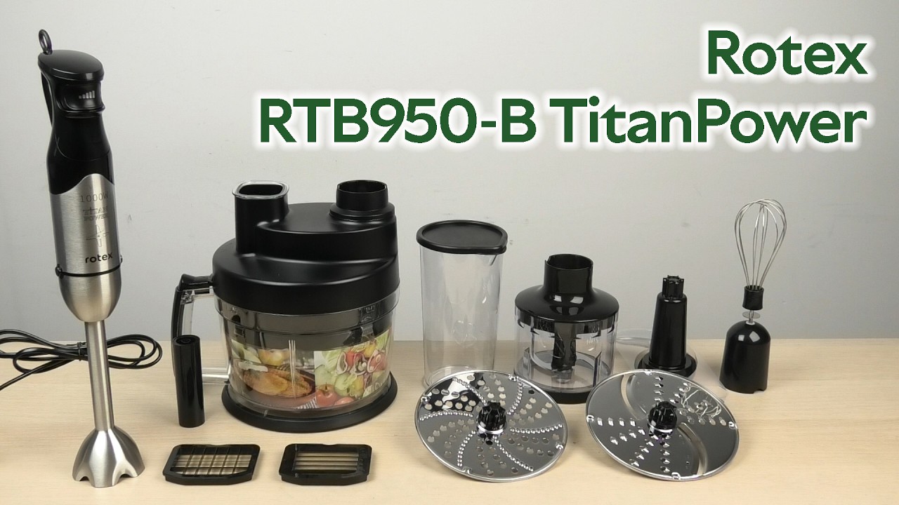 Розпаковка Rotex RTB950-B TitanPower