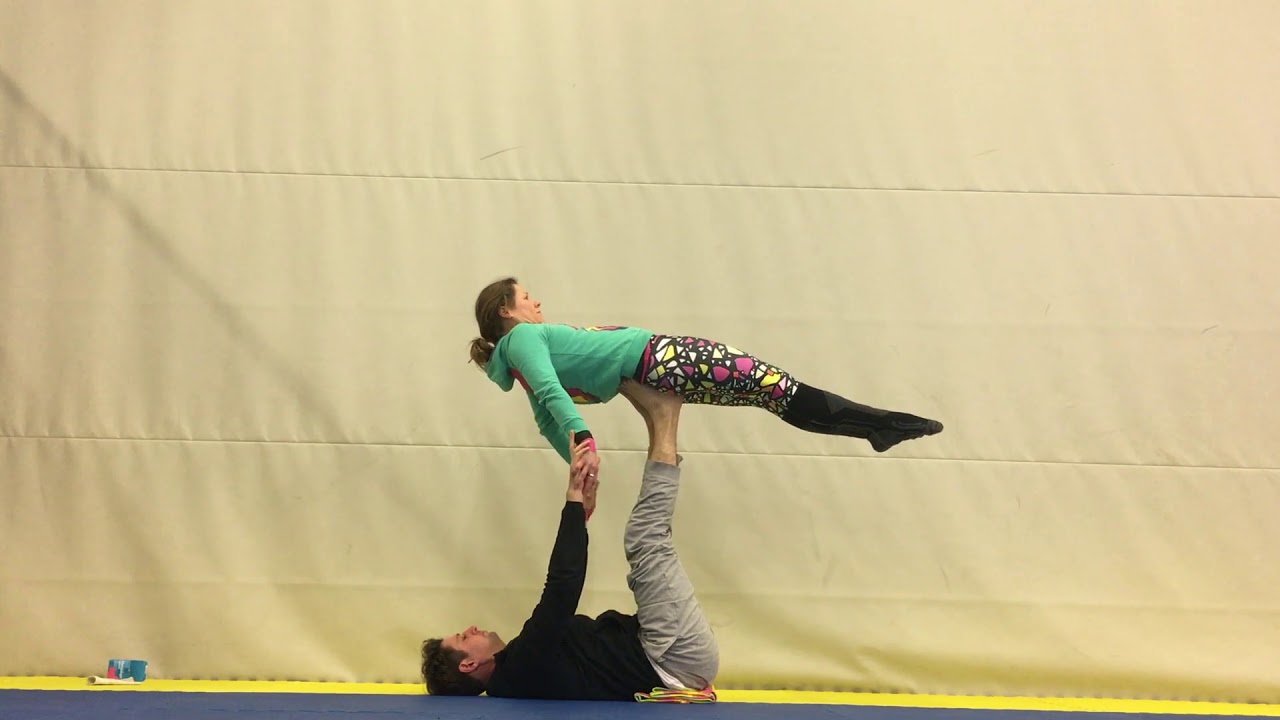 AcroYoga Flow reverse Supported Shoulderstand