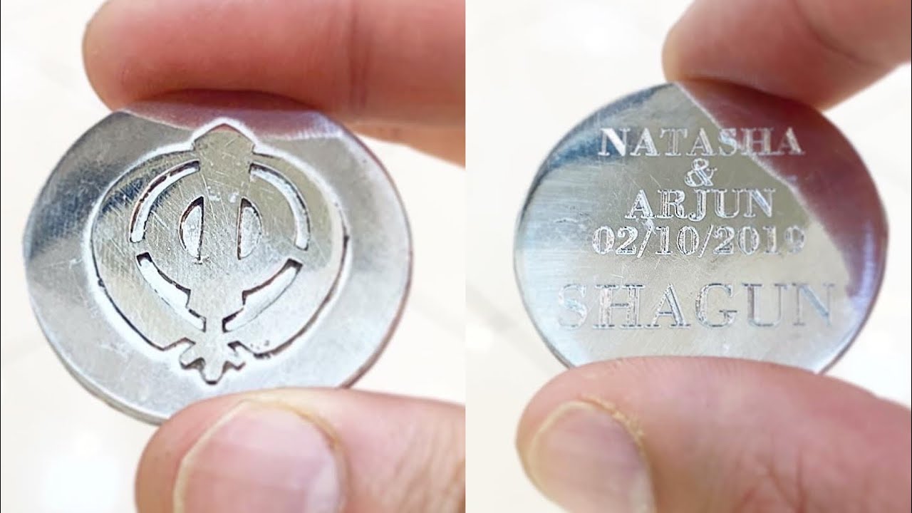 Making a Silver Coin with Khanda | Commemorative Coin | Jewelry Making | How it’s made | 4K