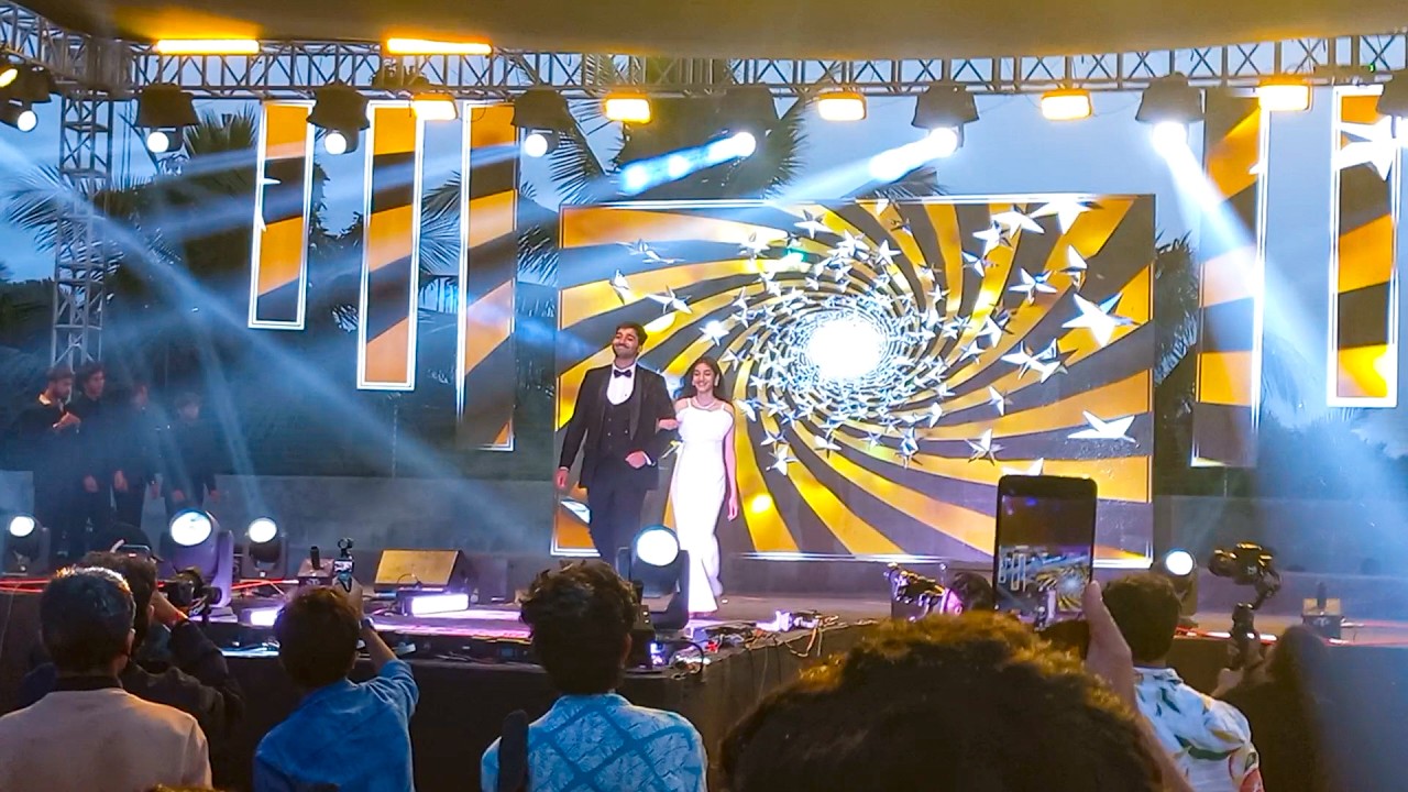 Couple Ramp Walk Couple at 🥳 NIAT STARLIT 2025 🎉 show