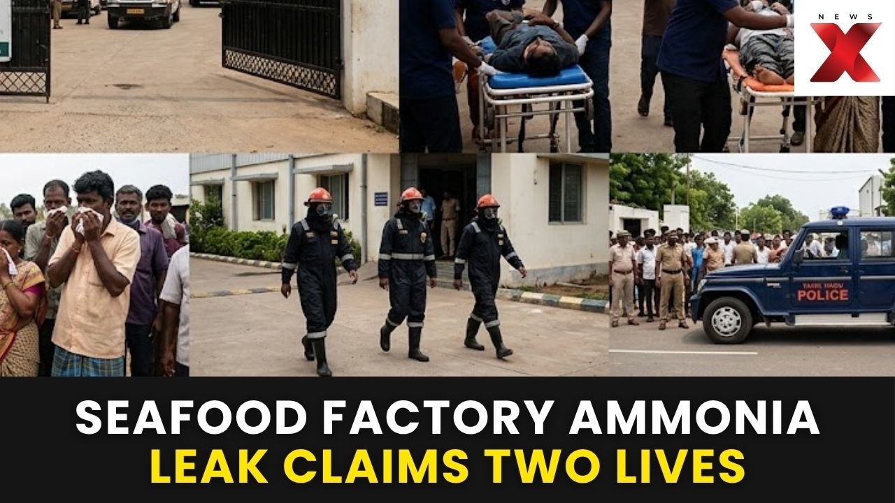 Ammonia Gas Leak At Tamil Nadu Seafood Unit Leaves Two Dead, Over 40 Hospitalised | NewsX