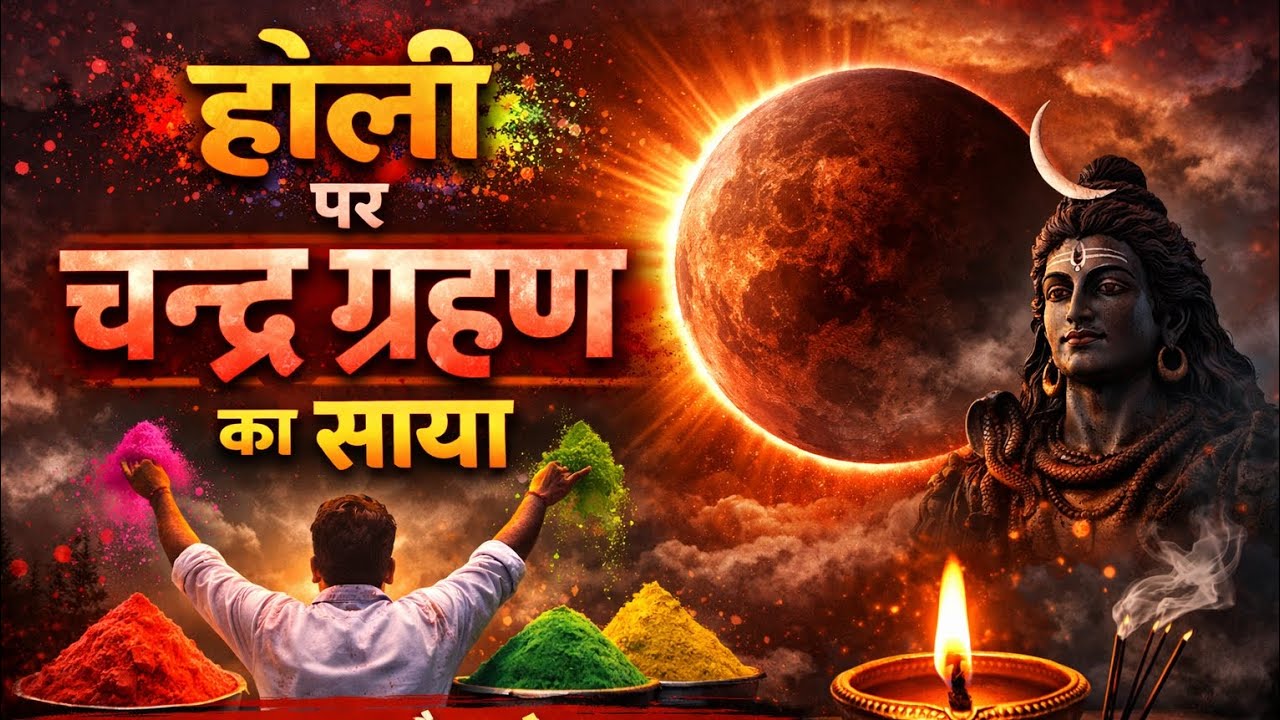 Bhilwara:होली पर चंद्र ग्रहण , 4 राशियों के लिए ग्रहण खतरनाक , ऐसे में इन बातों का रखें ध्यान
