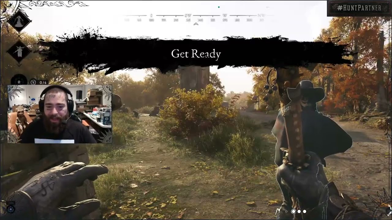 Post Malone livestream playing Hunt: Showdown from 30/12/2025