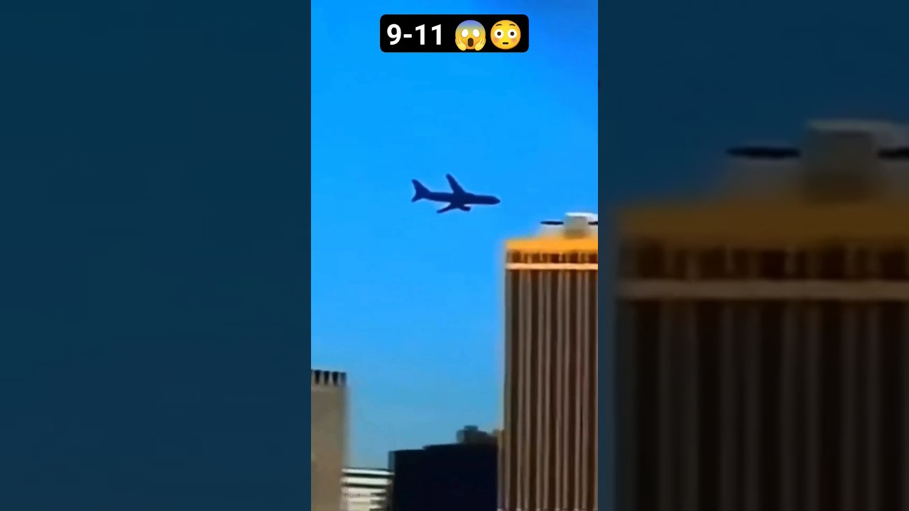 9/11/2001 Flight collides South tower || terror attack 9-11 crash airplane