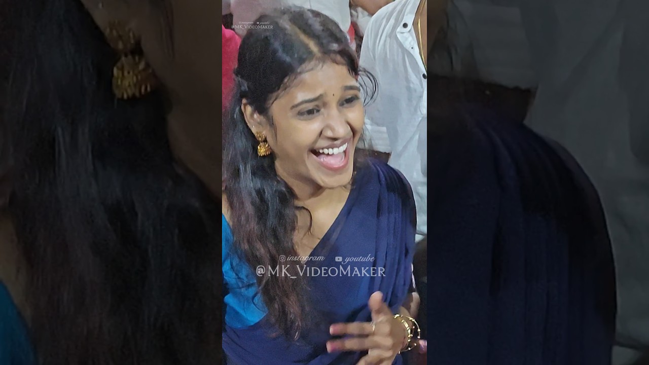 instagram queen Rithika vibe 😍 in kulasai dasara #rithikarajanbabu #vibes #viralshorts #trending