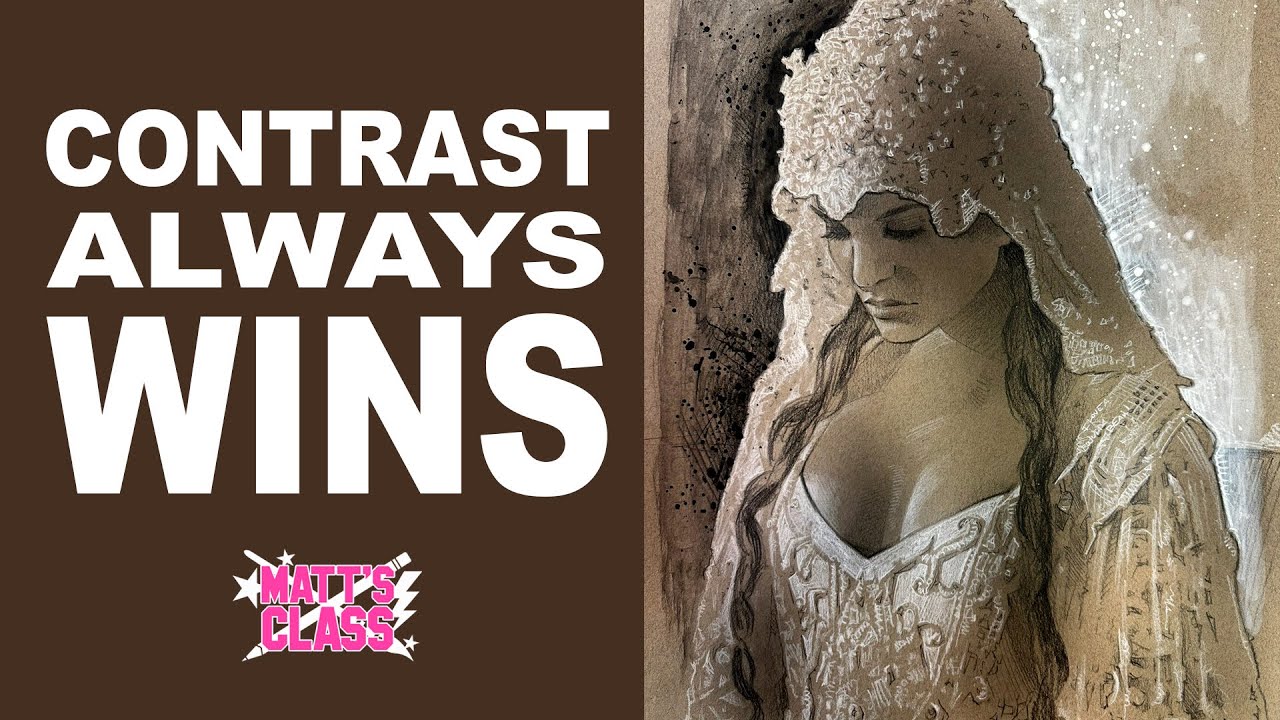 Using CONTRAST to Improve Your Artwork!