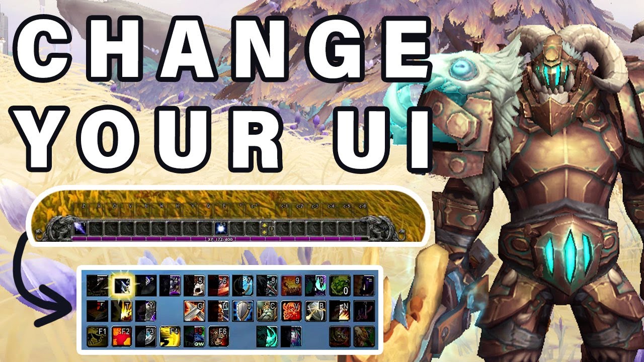 How to Layout your USER INTERFACE with Bartender4 | Guide ► World of Warcraft