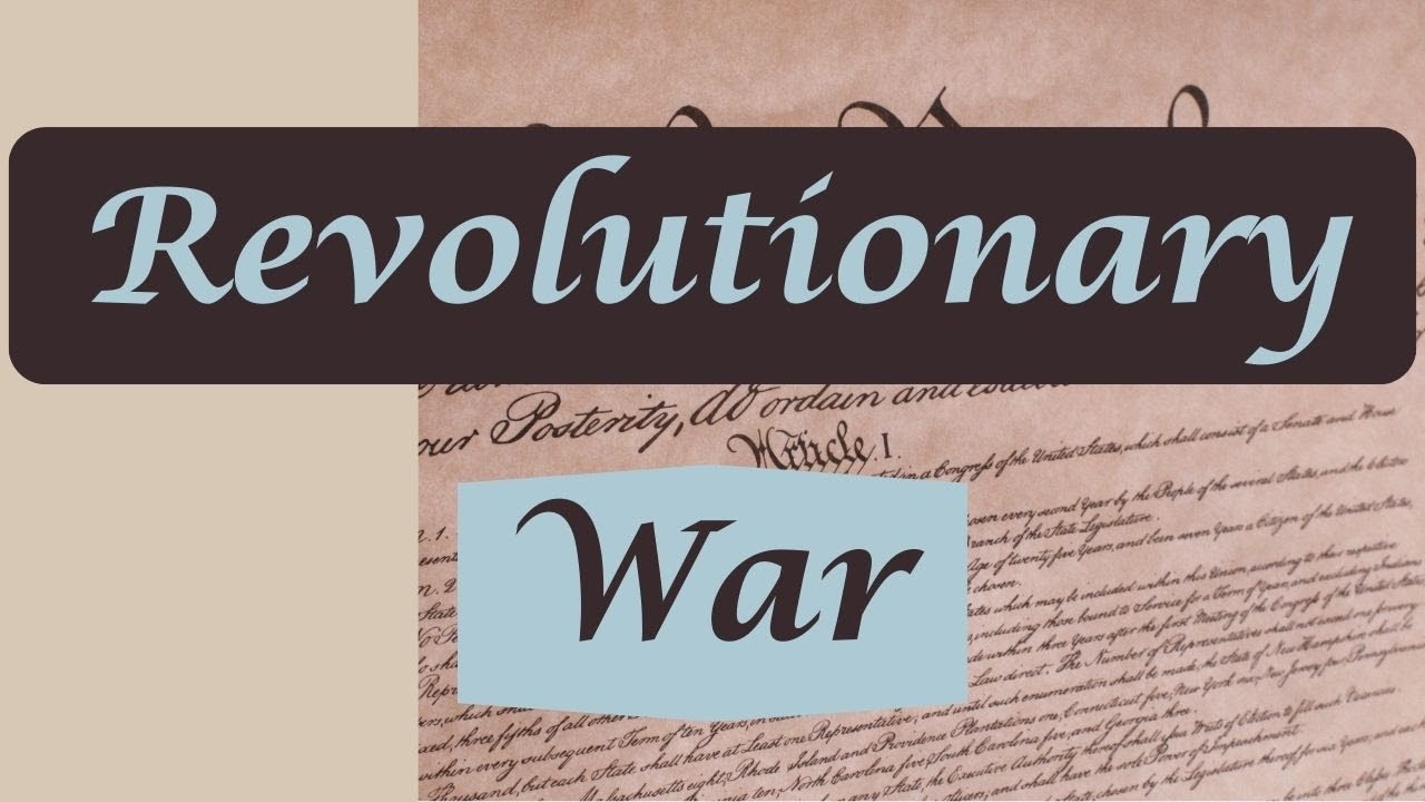 Constitution for Kids Revolutionary War