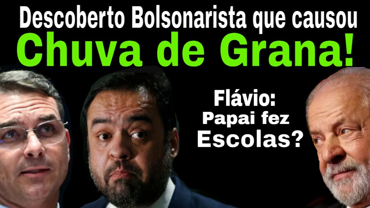 DESCOBERTO! BOLSONARISTA CAUSOU CHUVA DE GRANA! DIREITA QUER CASSAR LULA! FLAVIO 