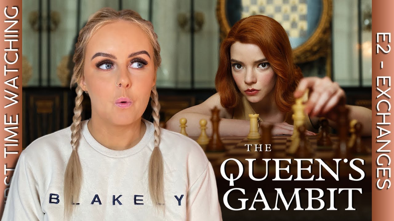 Reacting to THE QUEEN'S GAMBIT | E2 - EXCHANGES | Reaction