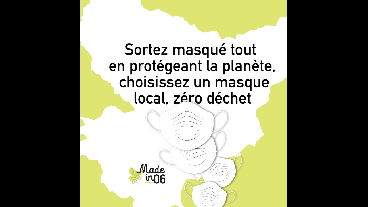 Masques Z&eacute;ro-d&eacute;chet et Locaux