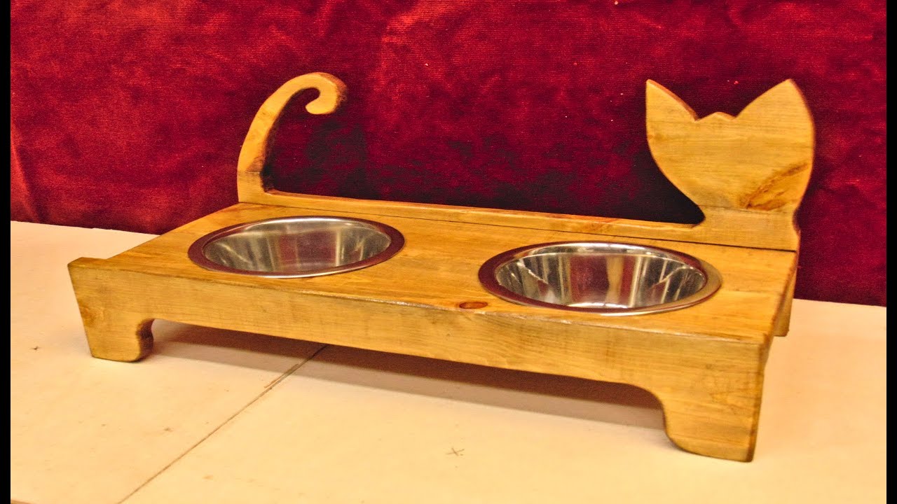 Como hacer comedero para gatos