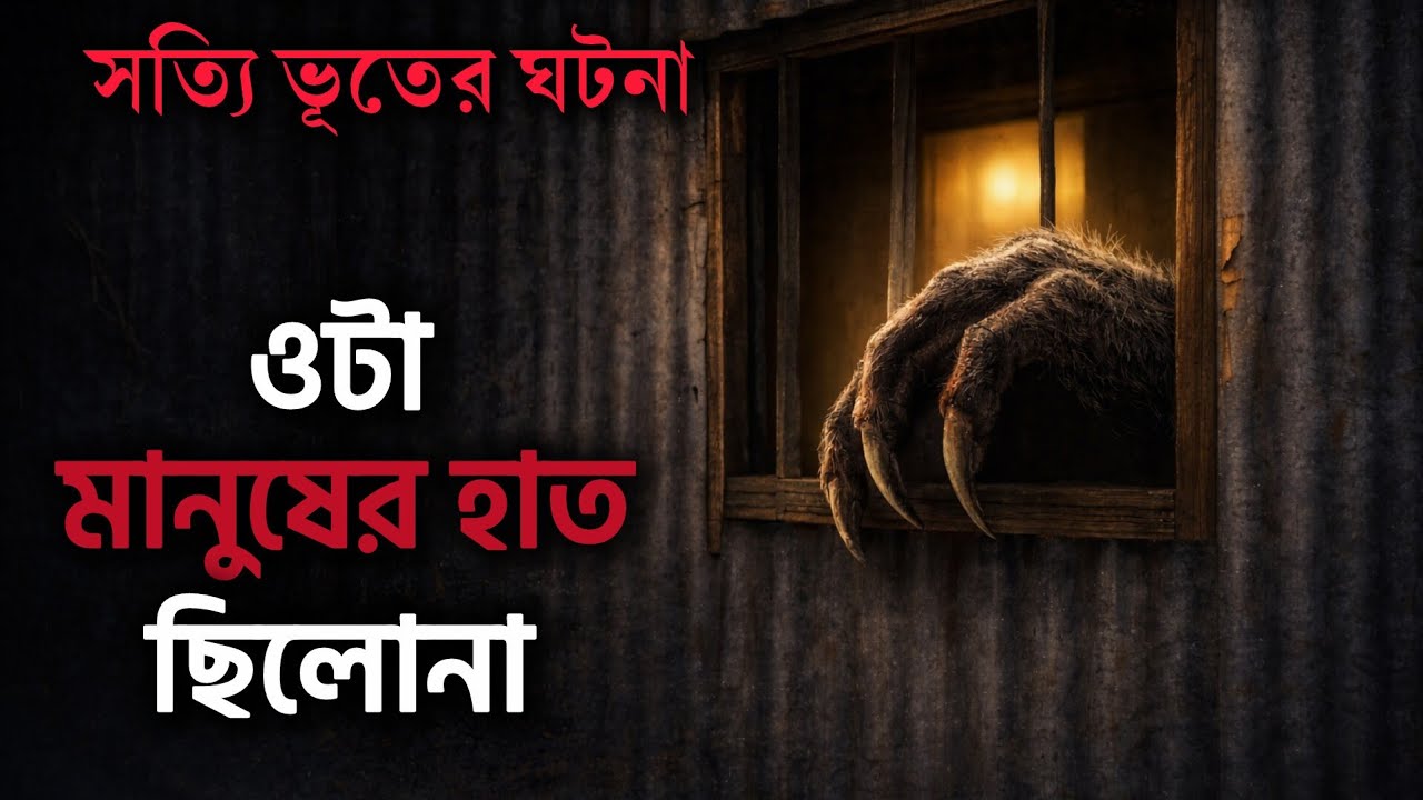 রাতে লোমশ হাত… সত্যি ঘটেছিল যা | Bengali Horror Story | Real Horror Story 