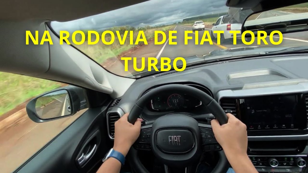 NA RODOVIA DE FIAT TORO FREEDOM 1.3 TURBO 2023 🔥🔥🚀🚀🚀