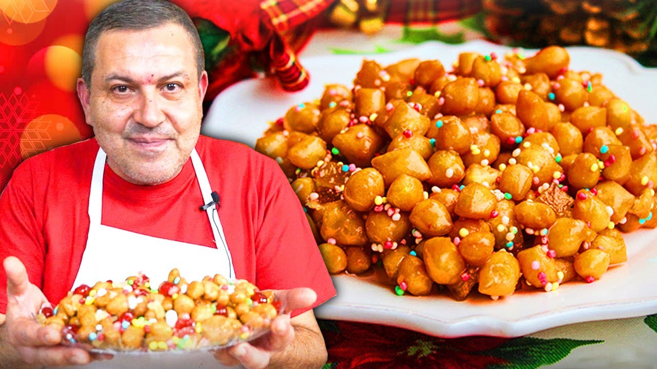🎄 STRUFFOLI NAPOLETANI - La Ricetta Perfetta del dolce di NATALE