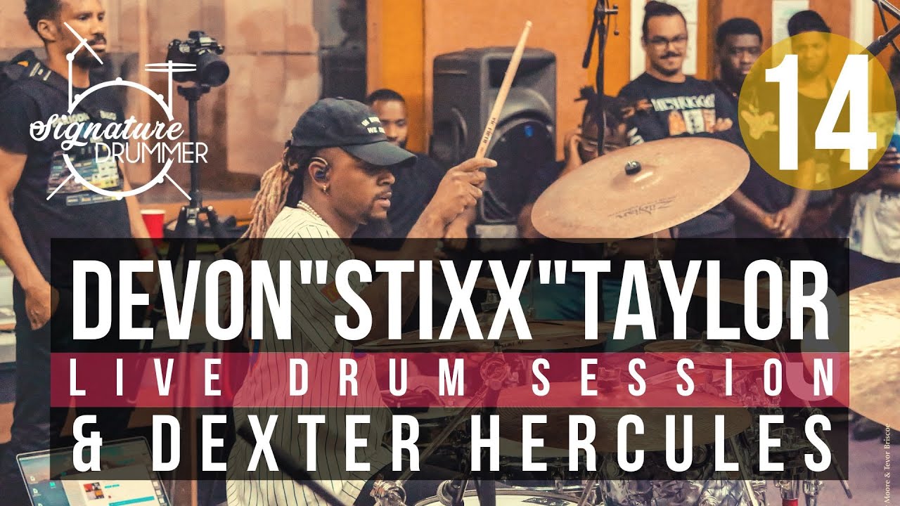 DEVON “Stixx” TAYLOR plus Live Drum Session at Grosvenor Road Studios  14