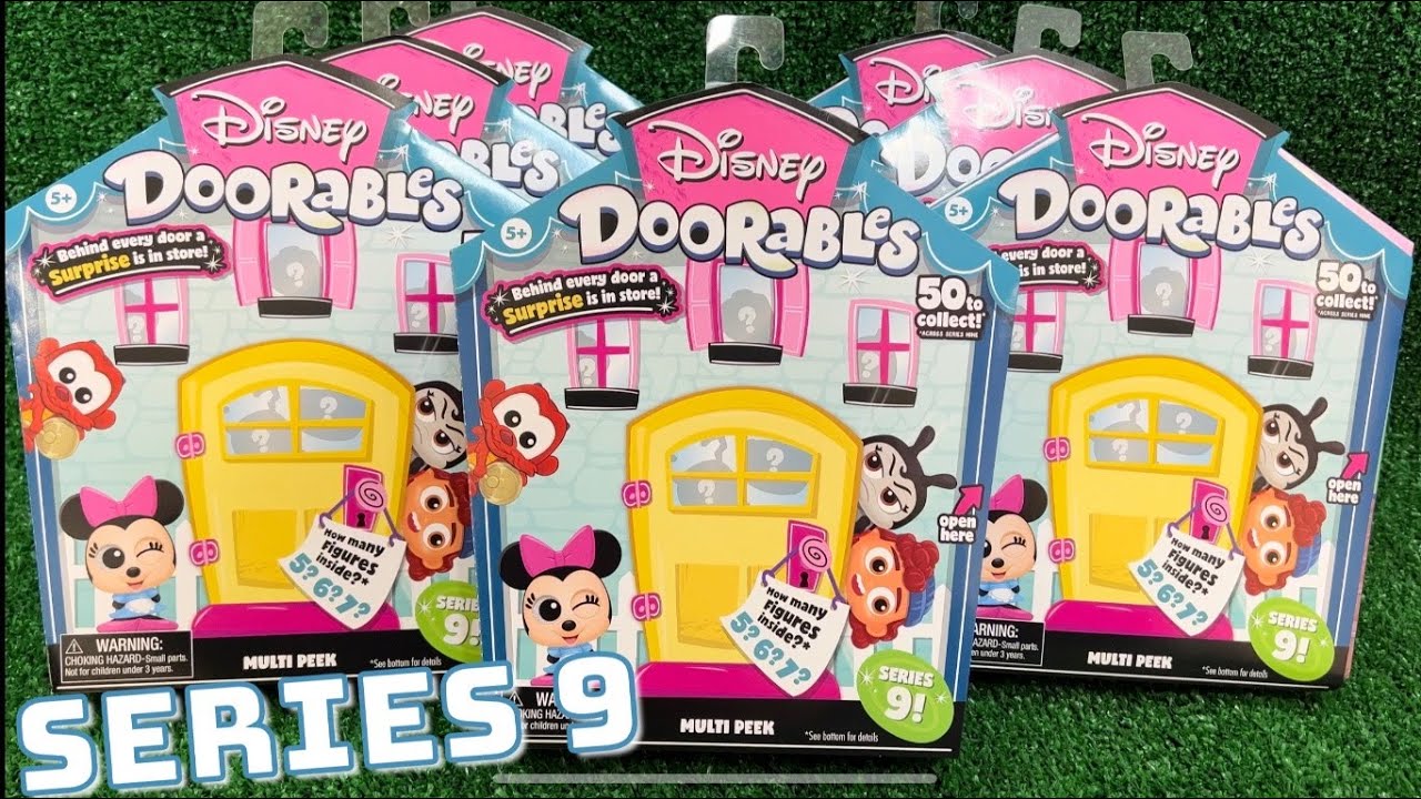 DISNEY DOORABLES SERIES 9 WITH CODES TOY UNBOXING