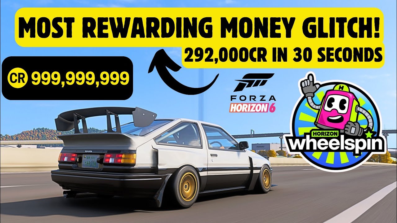 Глитч на деньги в Forza Horizon 6 &mdash; НОВЫЙ ГЛИТЧ НА ДЕНЬГИ!