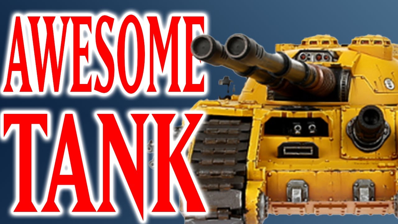 The Fellblade Is the Perfect Giant Space Marine Tank In Warhmmer 40k