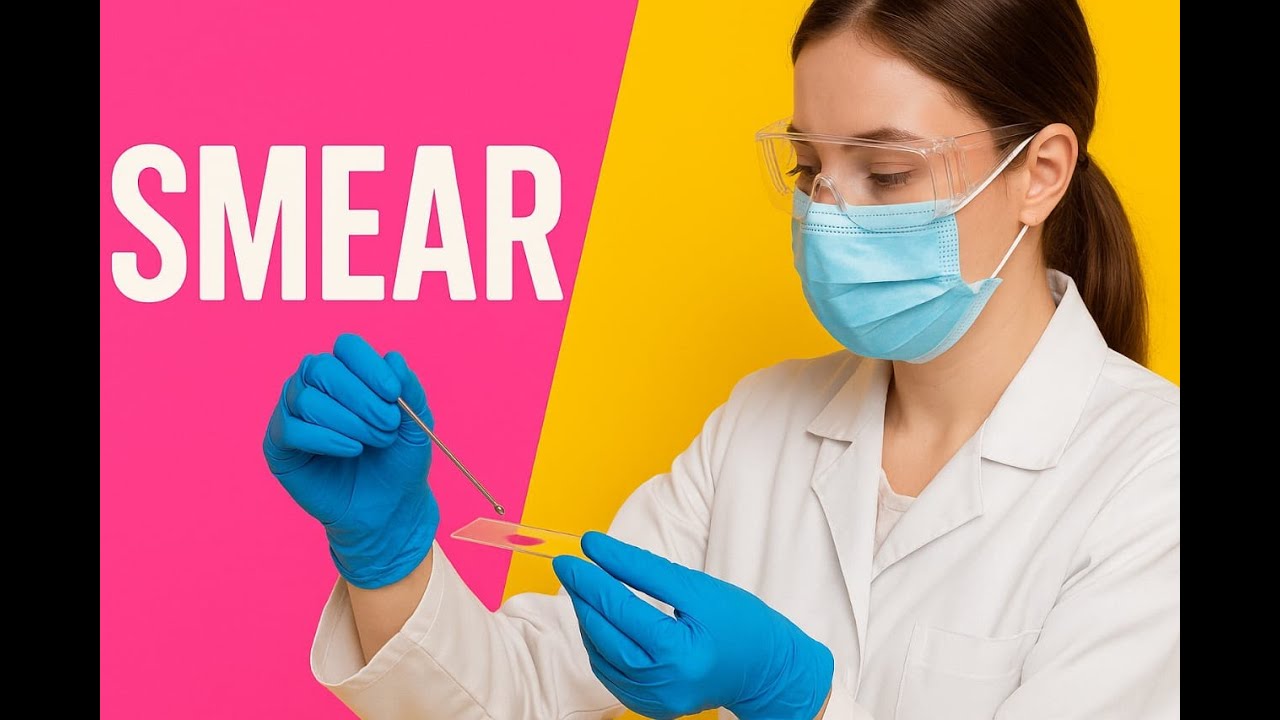 “How to Prepare a Bacterial Smear | Easy Lab Steps & Heat Fixation 🔬