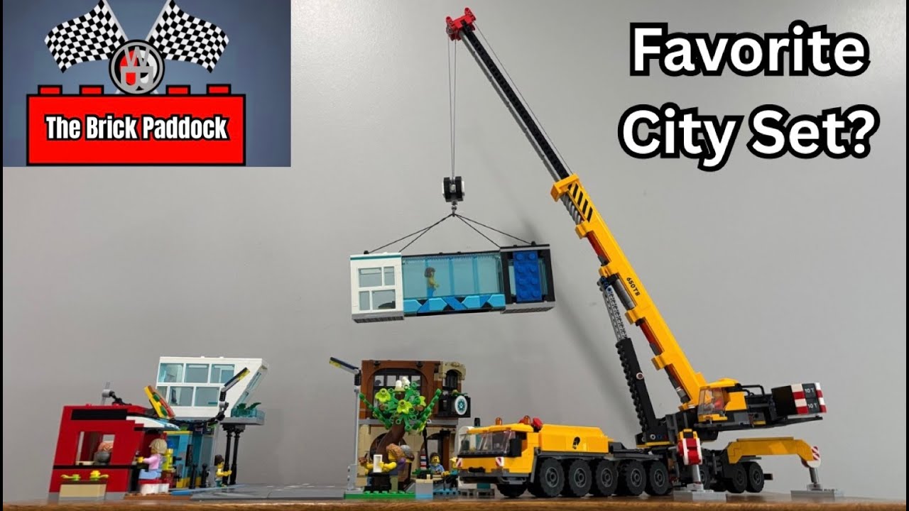 The Brick Paddock: LEGO City Mobile Construction Crane! Favorite City Set? 60409