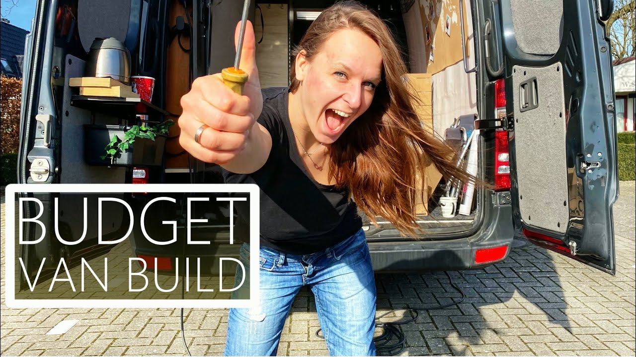 BUDGET Van Build SOLUTION | HOW TO Wallpaper in a Van | Sprinter Van Build Series ep. 2
