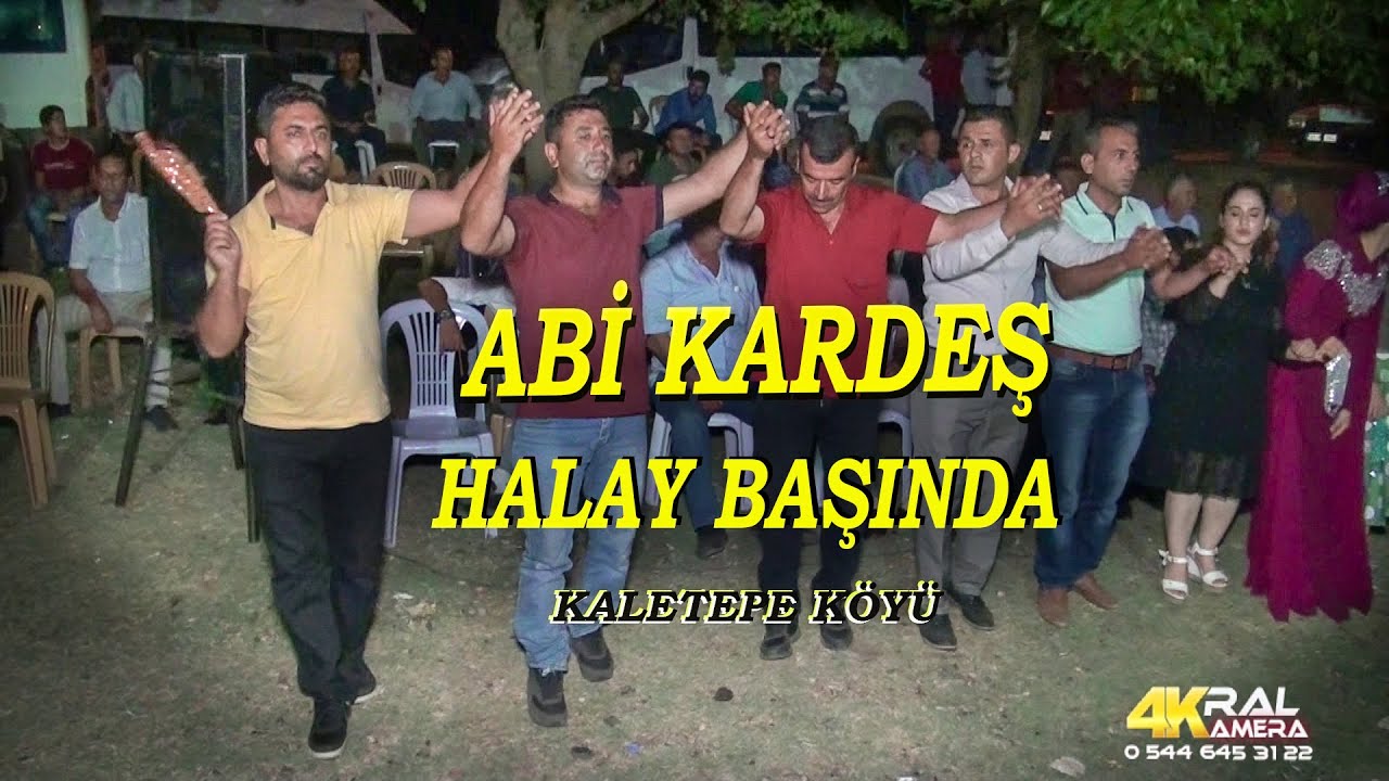 ABİ KARDEŞ HALAY BAŞINDA  KALETEPE KÖYÜ  CAN MAZLUM
