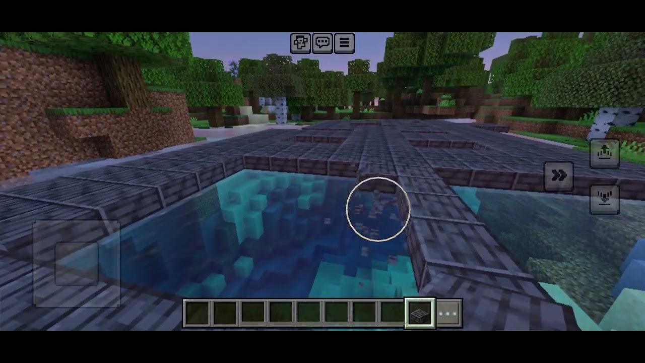 🌧️🏝️ Minecraft: building a castle on an island in the rain