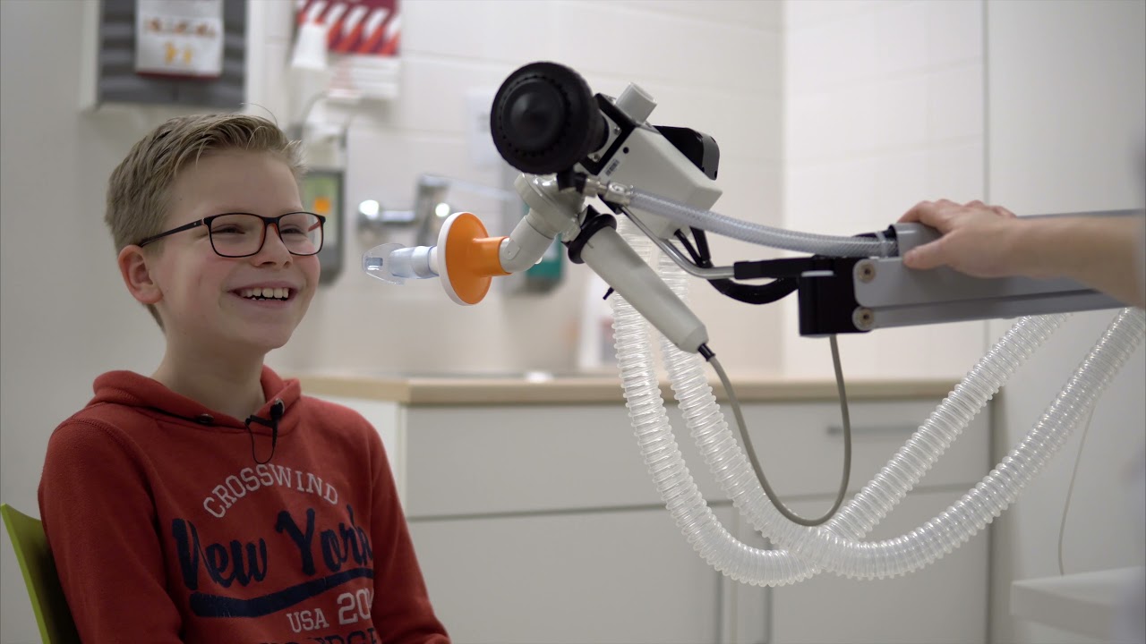 Longfunctietest bij kinderen