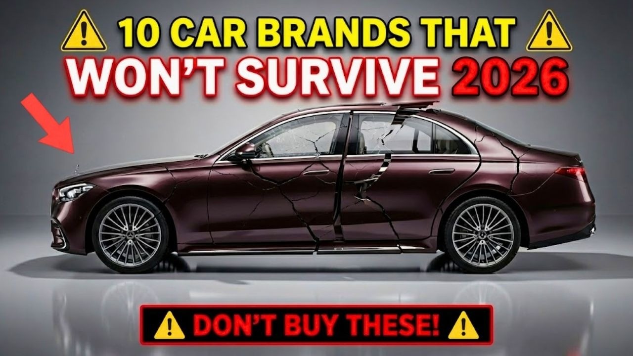 10 Car Brands That WON'T Survive 2026 — Don't Buy These!