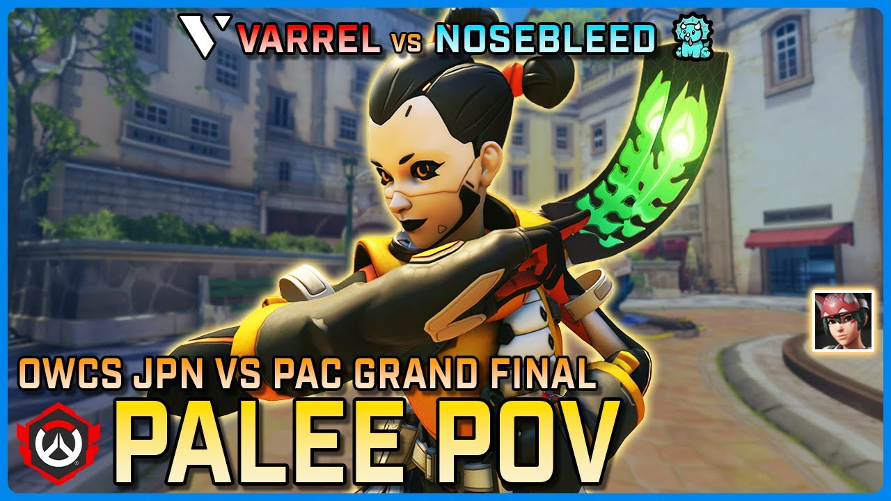 [ PaLee ] #1 PAC Kiriko | Varrel vs Nosebleed | OWCS JPN vs PAC Grand Finals
