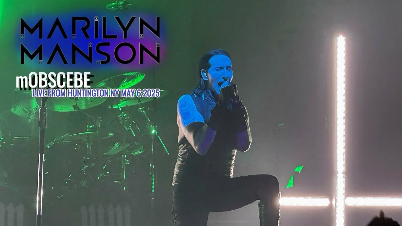 Marilyn Manson Performs “mOBSCENE” Live @ The Paramount 2025 [4K HDR]