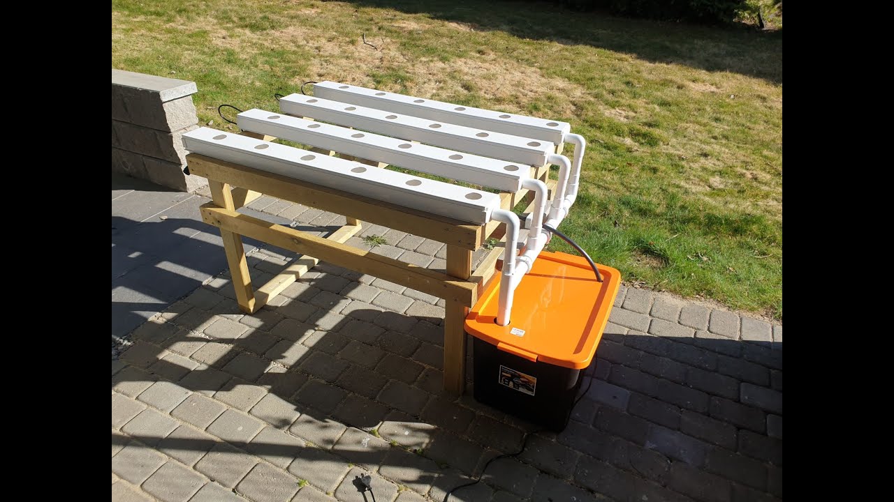 DIY Hydroponic NFT Table: Complete Step-by-Step Build for Fresh Veggies 🌱