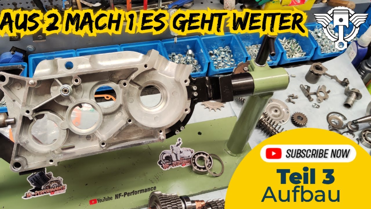 Simson Motor aus 2 mach 1 Motor Regenerieren Schritt für Schritt S51-S70-KR51/2-SR50-SR80-S53 Teil 3