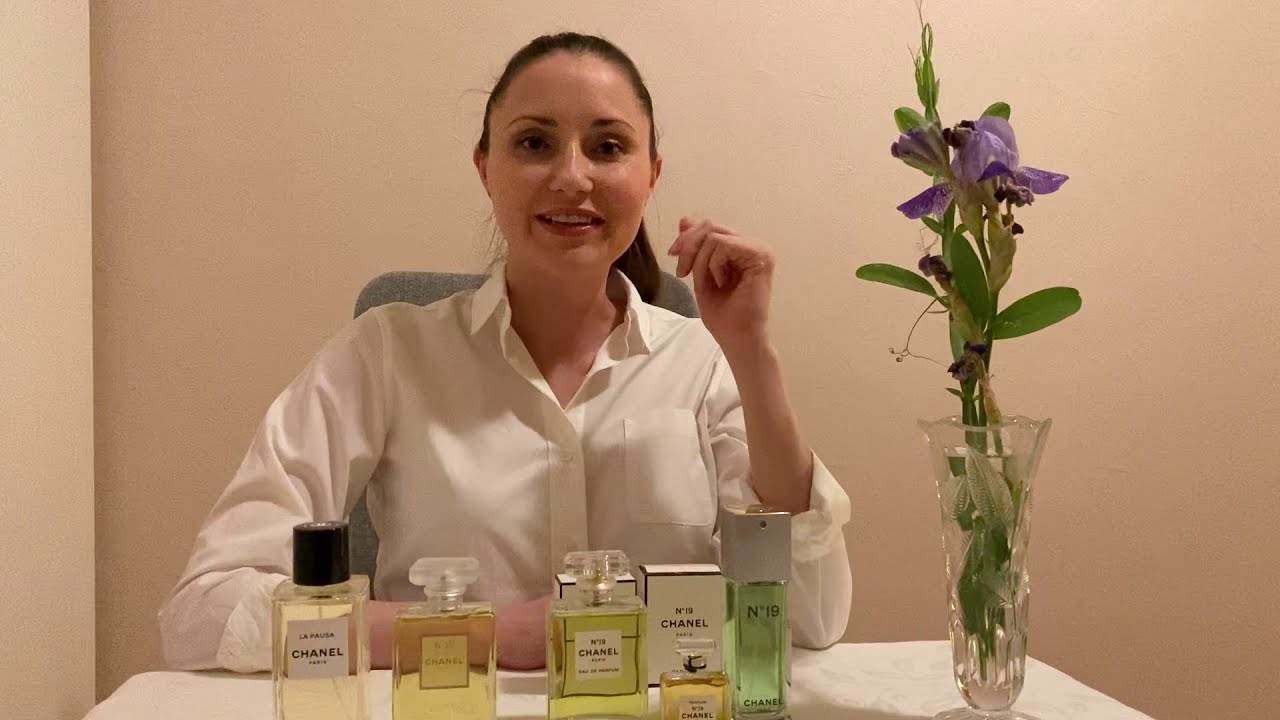 CHANEL №19 PARFUM vs. EDP vs. EDT vs CHANEL N° 19 POUDRÉ Сравнение.Comparison + CHANEL LA PAUSA.