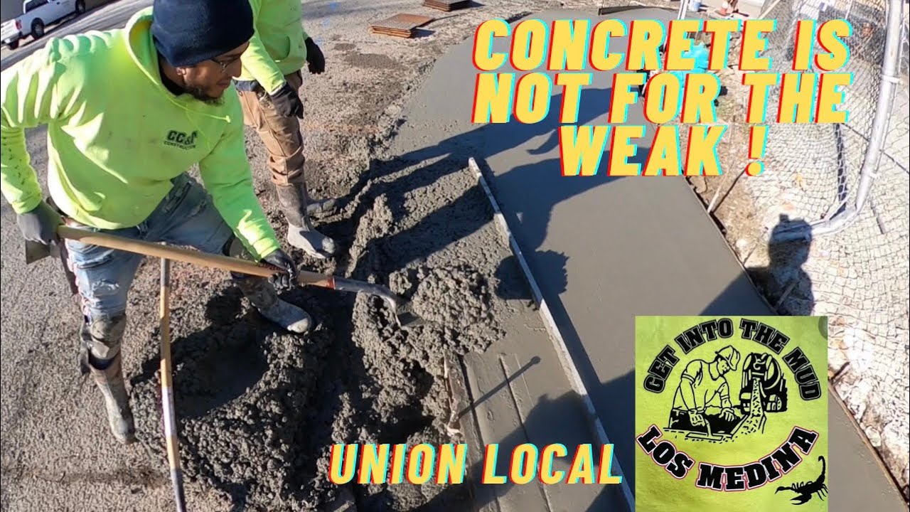 A Day Pouring Concrete In Indianapolis!