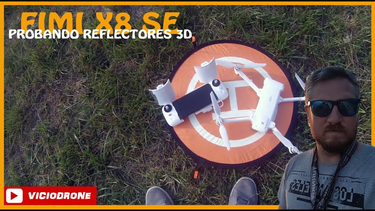 FIMI X8 SE // PROBANDO LOS REFLECTORES En Español