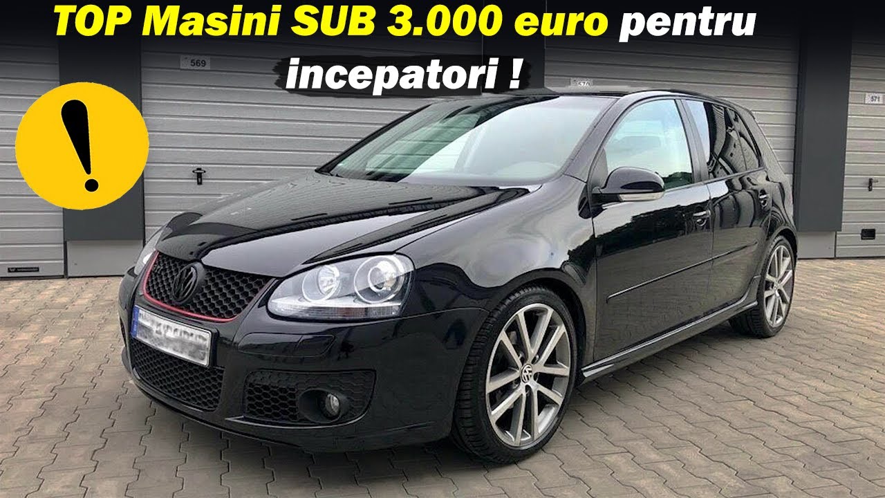 Top Masini SH sub 3.000 euro perfecte pentru incepatori din Germania !!